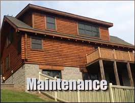  Albemarle, North Carolina Log Home Maintenance